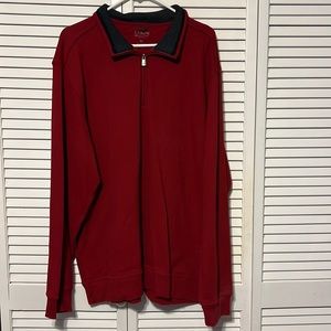Arrow sweatshirt Size XL Color maroon 1/4 zip